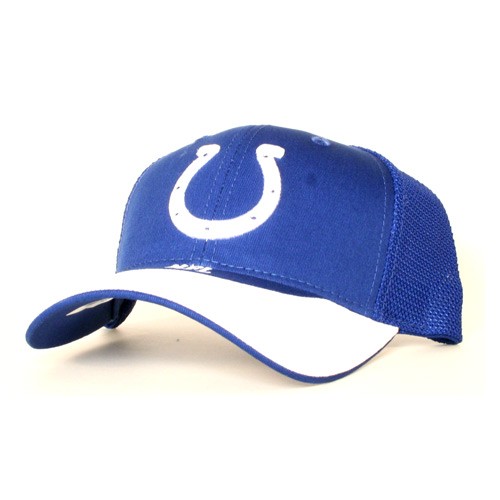 Indianapolis Colts Hats - 2Tone Blue.White Mesh Back $9.50 Each - Wholesale Indianapolis Colts Products - Colts Merchandise