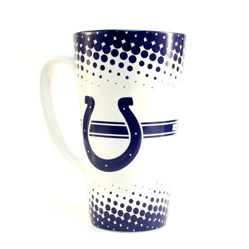 Indianapolis Colts Mugs - 16OZ Sculpted Latte Mugs - 4 For $24.00 - Wholesale Indianapolis Colts Products - Colts Merchandise 2
