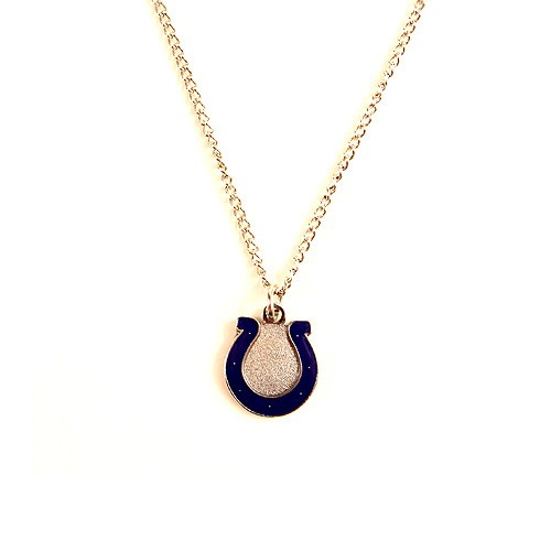 Indianapolis Colts Necklace - AMCO Metal Chain and Pendant - $3.00 - Wholesale Indianapolis Colts Products - Colts Merchandise