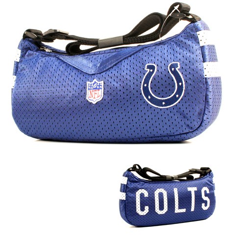 Indianapolis Colts Purses -Jersey Hobo Style - 2 For $15.00 - Wholesale Indianapolis Colts Products - Colts Merchandise