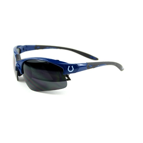 Indianapolis Colts Sunglasses - Wing Blade Wrap Around - Blue - 2 Pair For $10.00 - Wholesale Indianapolis Colts Products - Colts Merchandise
