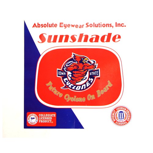 Iowa State Cyclones - Passenger Style Sun Shades - 12 For $12.00 - Iowa State