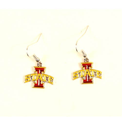Iowa State Earrings - AMCO Series2 - Dangle Earrings - $2.75 Per Pair - Iowa State