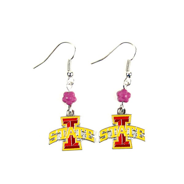 Iowa State Earrings - The SOPHIE Style Dangle Earrings - $3.50 Per Pair - Iowa State