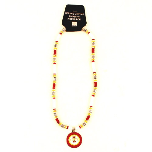Iowa State Necklace - 18" Natural Shell Necklaces - $7.50 Each - Iowa State