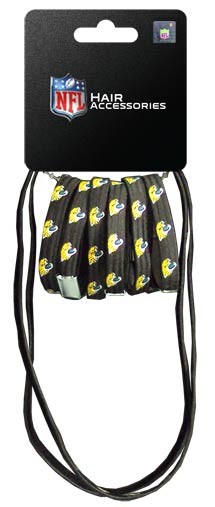 Jacksonville Jaguars - 8PC Pony/Headband Set - 12 Sets For $30.00 - Wholesale Jacksonville Jaguars Product - Jaguars Merchandise