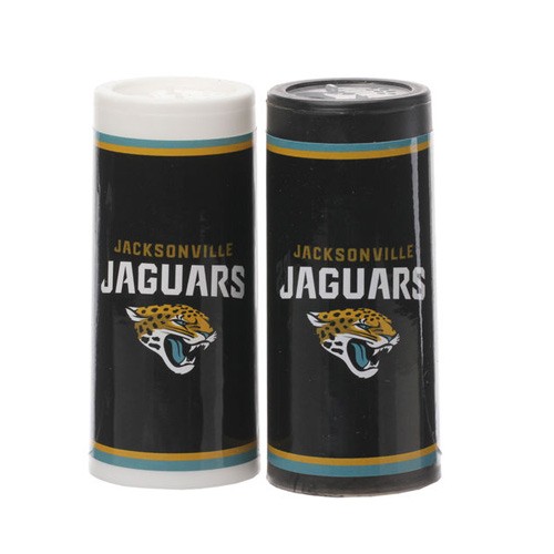 Jacksonville Jaguars - Filled Salt And Pepper Shaker Sets - 12 Sets For $18.00 - Wholesale Jacksonville Jaguars Product - Jaguars Merchandise 2