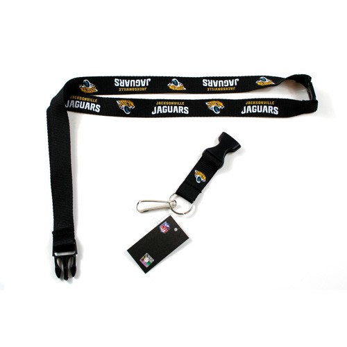 Jacksonville Jaguars Lanyards - With Neck Release - 12 For $30.00 - Wholesale Jacksonville Jaguars Product - Jaguars Merchandise
