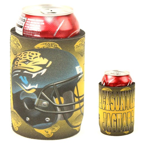 Jacksonville Jaguars Neoprene Can Huggies 12 For $24.00 - Wholesale Jacksonville Jaguars Product - Jaguars Merchandise