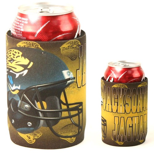 Jacksonville Jaguars Neoprene Can Huggies 12 For $24.00 - Wholesale Jacksonville Jaguars Product - Jaguars Merchandise 2