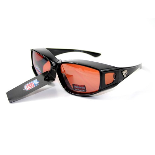 Jacksonville Jaguars Sunglasses - Large OTGMaxx Shields - 2 For $10.00 - Wholesale Jacksonville Jaguars Product - Jaguars Merchandise