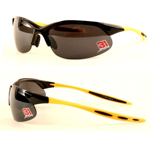 Jeff Burton - #31 2Tone Blade Black Face With Yellow Arms - 12 Pair For $24.00