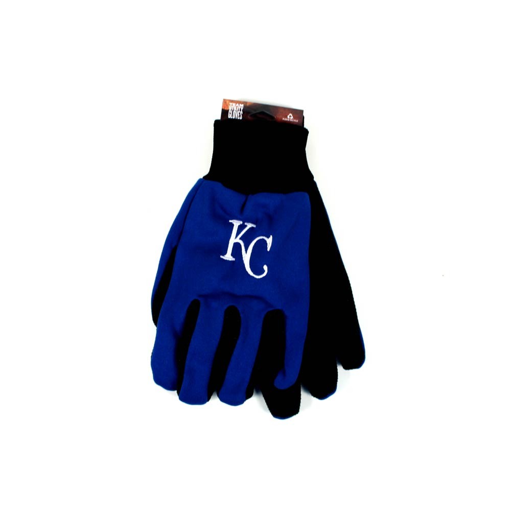 Kansas City Royals Gloves - The Black Palm Series - 12 Pair For $36.00 - Wholesale Kansas City Royals Products - Royals Merchandise