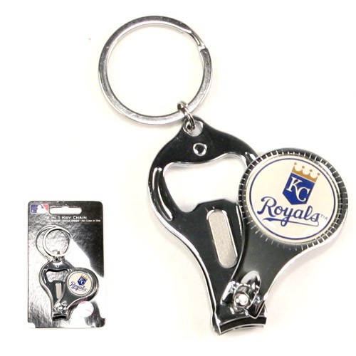 Kansas City Royals Keychains - 3in1 Tool - 12 For $24.00 - Wholesale Kansas City Royals Products - Royals Merchandise