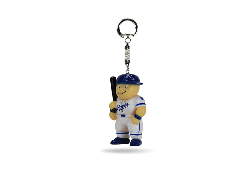 Kansas City Royals Keychains - LIL BRATZ Style - 12 For $18.00 - Wholesale Kansas City Royals Products - Royals Merchandise