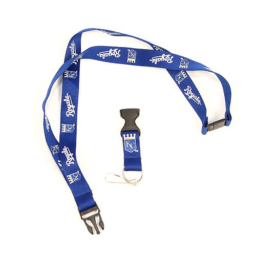 Kansas City Royals Lanyards - With Neck Release - $2.50 Each - Wholesale Kansas City Royals Products - Royals Merchandise