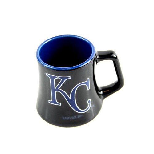 Kansas City Royals Mini Mugs - SERIES2 - Ceramic 2OZ Shot Mugs - 12 For $36.00 - Wholesale Kansas City Royals Products - Royals Merchandise 2