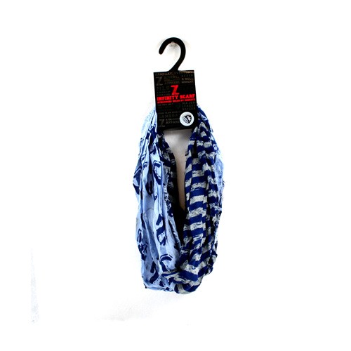 Kansas City Sporting Scarves - Split Stripe Style Infinity Scarves - 12 For $78.00