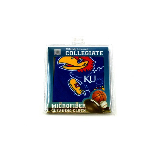 Kansas Jayhawks - Micro Fiber Sunglass Cleaning Cloths - 12 For $12.00 - Kansas Jayhawks