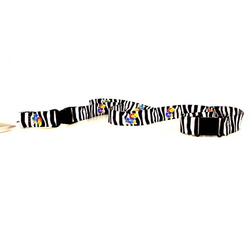 Kansas Jayhawks - The ZEBRA Style Lanyards - 12 For $30.00 - Kansas Jayhawks