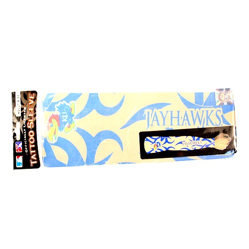 Kansas Jayhawks Merchandise - Arm Tattoo Sleeve - 12 For $24.00 - Kansas Jayhawks