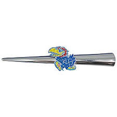 Kansas Jayhawks Merchandise - Bling Hair Clip - THE SPIKE - 12 For $30.00 - Kansas Jayhawks