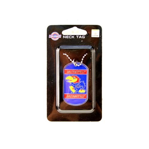 Kansas Jayhawks Merchandise - Heavyweight DogTags - 12 For $39.00 - Kansas Jayhawks
