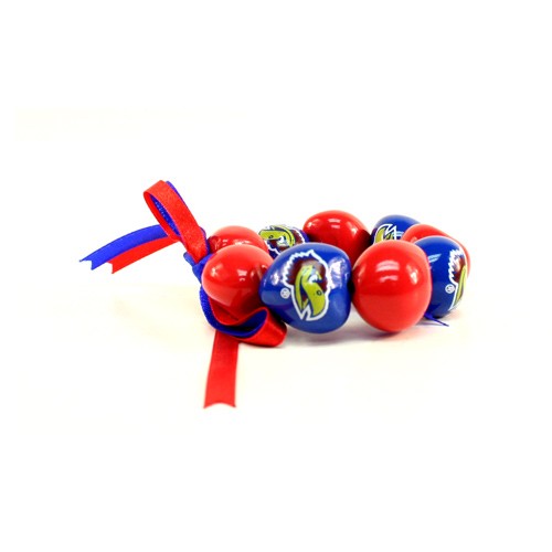 Kansas Jayhawks Merchandise - KuKui Nut Bracelets - 12 For $36.00 - Kansas Jayhawks