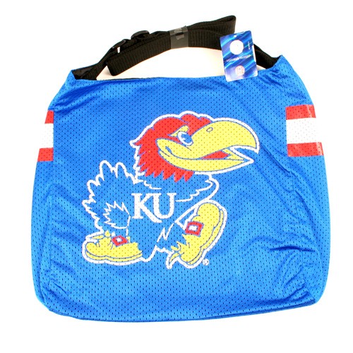 Kansas Jayhawks Purses - Blue Classic Style Jersey Purses - $12.00 Each - Kansas Jayhawks