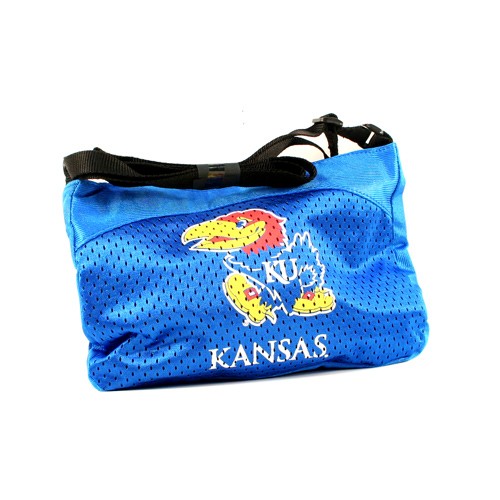 Kansas Jayhawks Purses - Jersey Hobo Cocktail - LongTop Style - 2 For $16.00 - Kansas Jayhawks