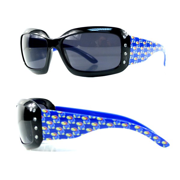 Kansas Jayhawks Sunglasses - Ladies Bling Style - 12 Pair For $84.00 - Kansas Jayhawks