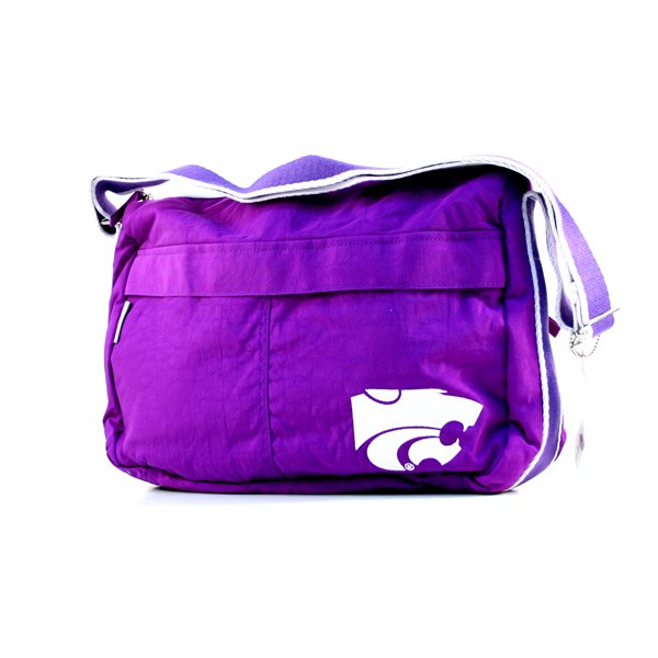 Kansas State Bags - Purple Messenger Style - 2 For $15.00 - Kansas State