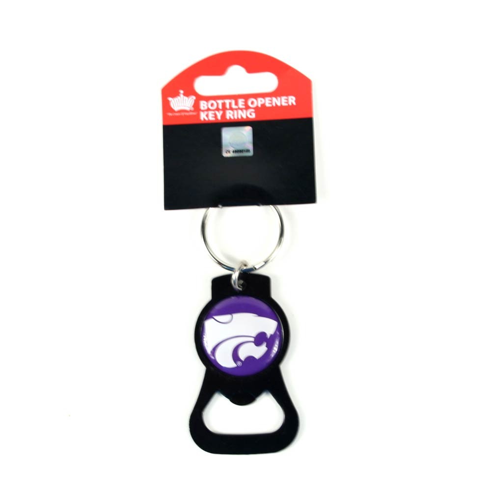 Kansas State Bottle Opener Keychain - The Blackout Series - 12 For $24.00 - Kansas State