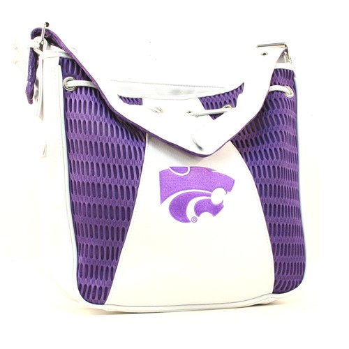 Kansas State Purses - Purple.White - VICTORY Style Purses - $13.50 Each - Kansas State