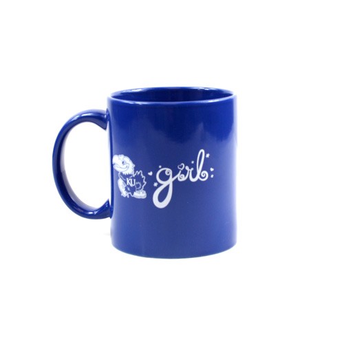 Kansas University Mug - 11oz Girl Style Mug - 12 For $36.00 - Kansas Jayhawks