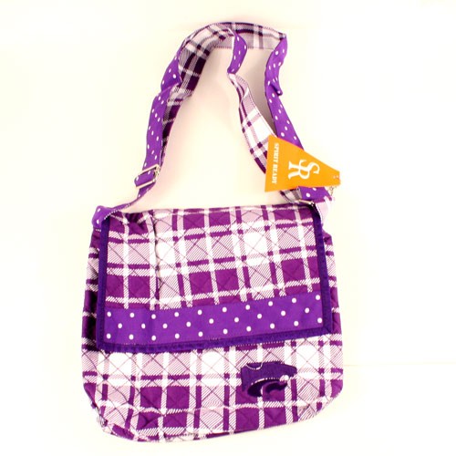 KState Merchandise - Plaid Messenger Bags - $10.00 Each - Kansas State