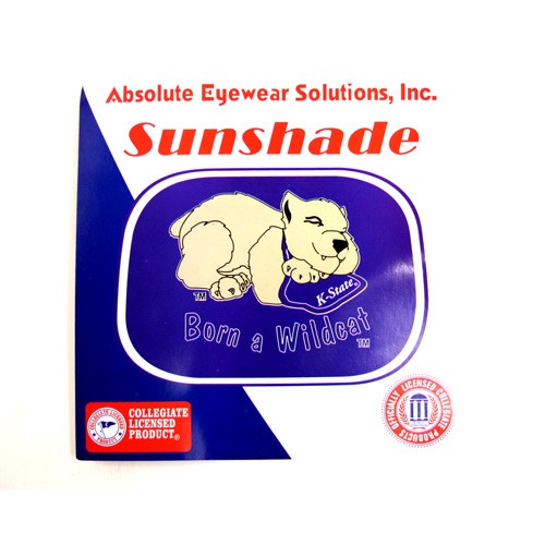 KState Wildcats - Passenger Style Sun Shades - 12 For $12.00 - Kansas State