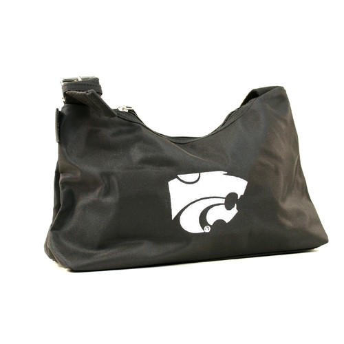 KState Wildcats Merchandise - Black - Fashion Hobo Purses - The BELT STRAP Style - 2 For $20.00 - Kansas State