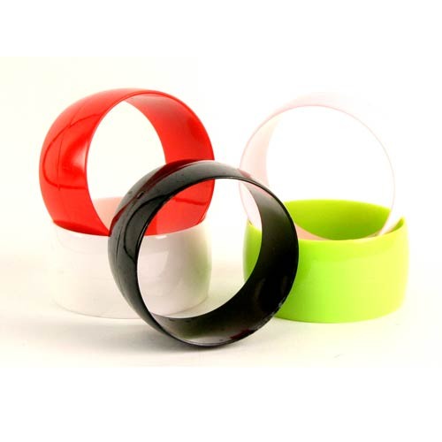 Large Plastic Bangle Bracelets 12 For $6.00